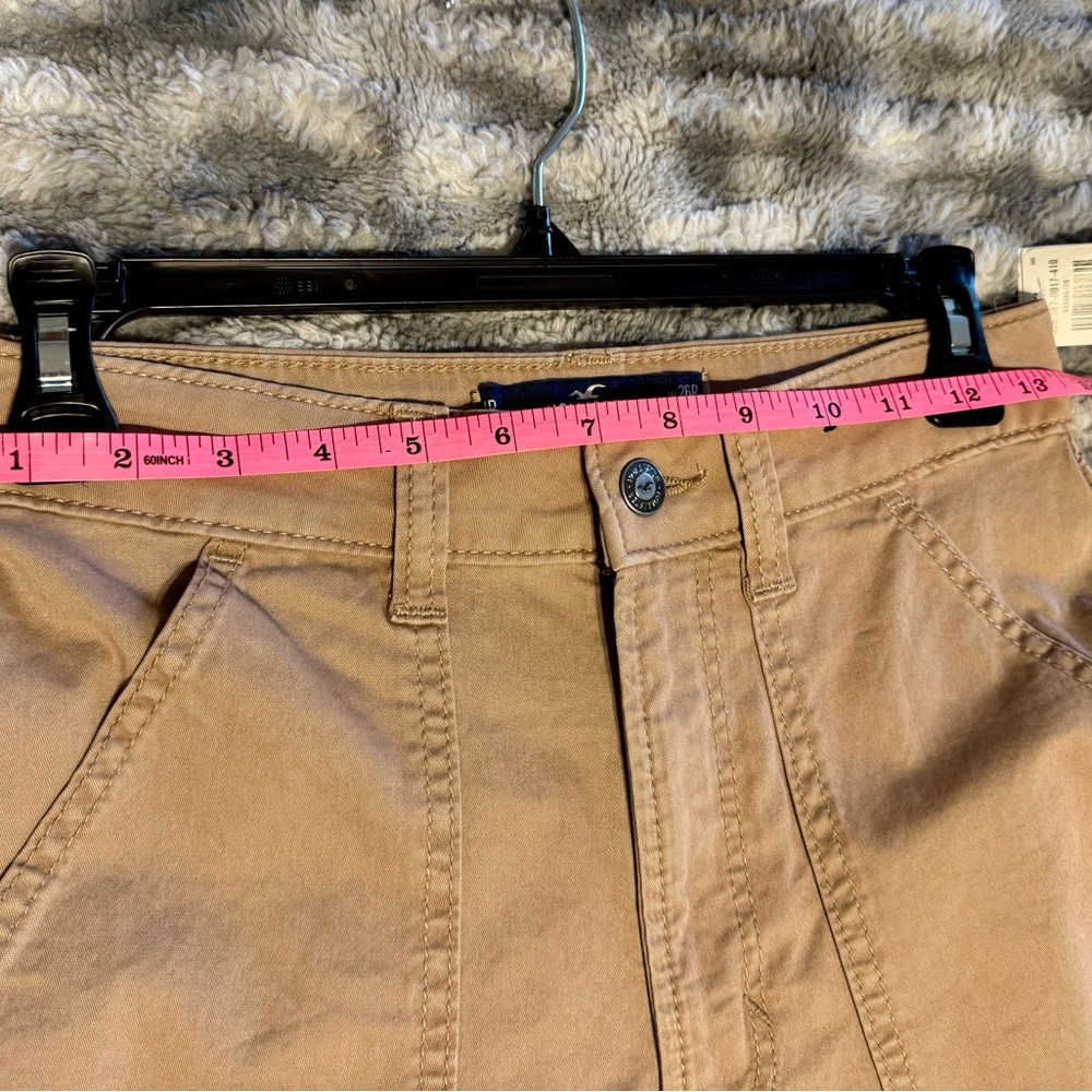 Hollister Ultra High-Rise Baggy Cargo Pants Size 2R - Picture 4 of 7